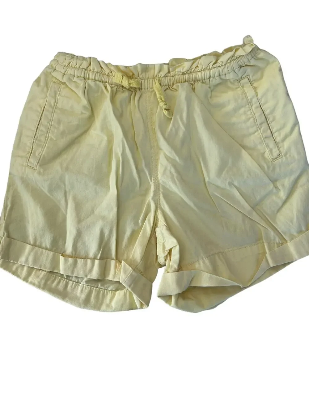 Lands End Yellow Shorts size 12